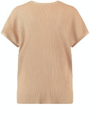 Neutral Simplicity Ss Jumper - Desert