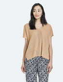 Neutral Simplicity Ss Jumper - Desert