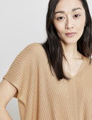 Neutral Simplicity Ss Jumper - Desert