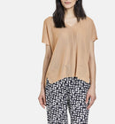 Neutral Simplicity Ss Jumper - Desert