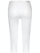 Cropped Trouser - White/white