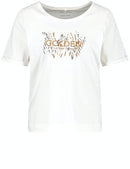 Desert Sunset 1/2 Sleeve T-shirt - Off White
