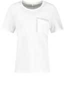 Desert Sunset 1/2 Sleeve T-shirt - Off White