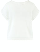 Gerry Weber Neutral Simplicity Ss Jumper - Off White