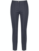 Nos Slim Fit Trousers - Black/blue
