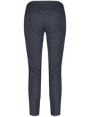 Nos Slim Fit Trousers - Black/blue