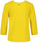 Urban Forest 3/4 Sleeve T-shirt - Mustard