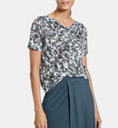 Timeless Blue Print T-Shirt - Green/blue