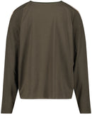 Urban Forest V Neck Jumper - Cedar/clay