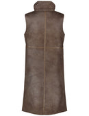 Natural Me Gilet - Brown Patch