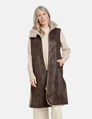 Natural Me Gilet - Brown Patch