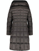 Natural Me Long Padded Coat - Chocolate