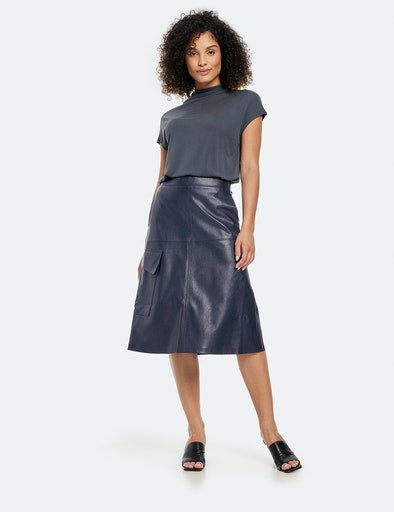 Timeless Blue Skirt - Carbon