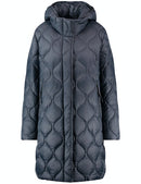 Mood Booster Hooded Coat - Midnight Blue