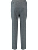 Timeless Blue Crop Trouser - Petrol