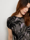 Natural Vibes Short Sleeve T-Shirt - Black/Ecru/White