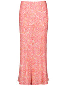 Joyful Vibes Long Skirt - Lilac/Pink/Red