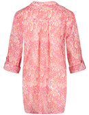 Joyful Vibes Blouse - Lilac/Pink/Red
