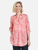 Joyful Vibes Blouse - Lilac/Pink/Red