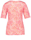 Joyful Vibes SS T-Shirt - Lilac/Pink/Red