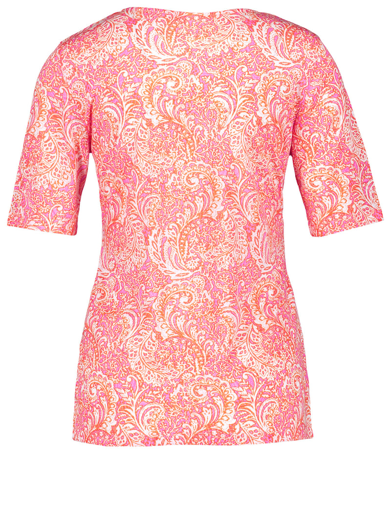 Joyful Vibes SS T-Shirt - Lilac/Pink/Red