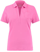 Joyful Vibes Polo - Soft Pink