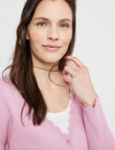 Joyful Vibes Cardigan - Powder Pink