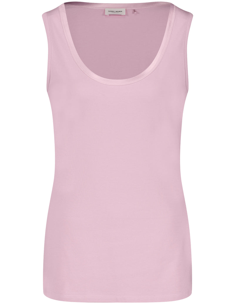 Expressive Nature Jersey Top - Powder Pink