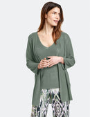 Expressive Nature Cardigan - Olive