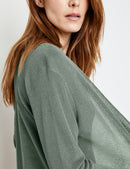 Expressive Nature Cardigan - Olive