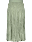 Expressive Nature Long Skirt - Sage