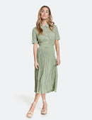 Expressive Nature Long Skirt - Sage