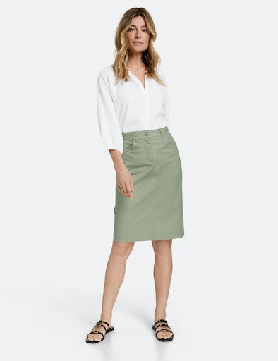 Vibrant Summer Skirt - Sage