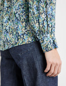 Everday Brights Blouse - Blue/Green