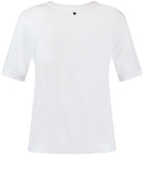 Joyful Vibes 3/4 Sleeve T-Shirt - White