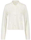 Joyful Vibes Button Jacket - Off White