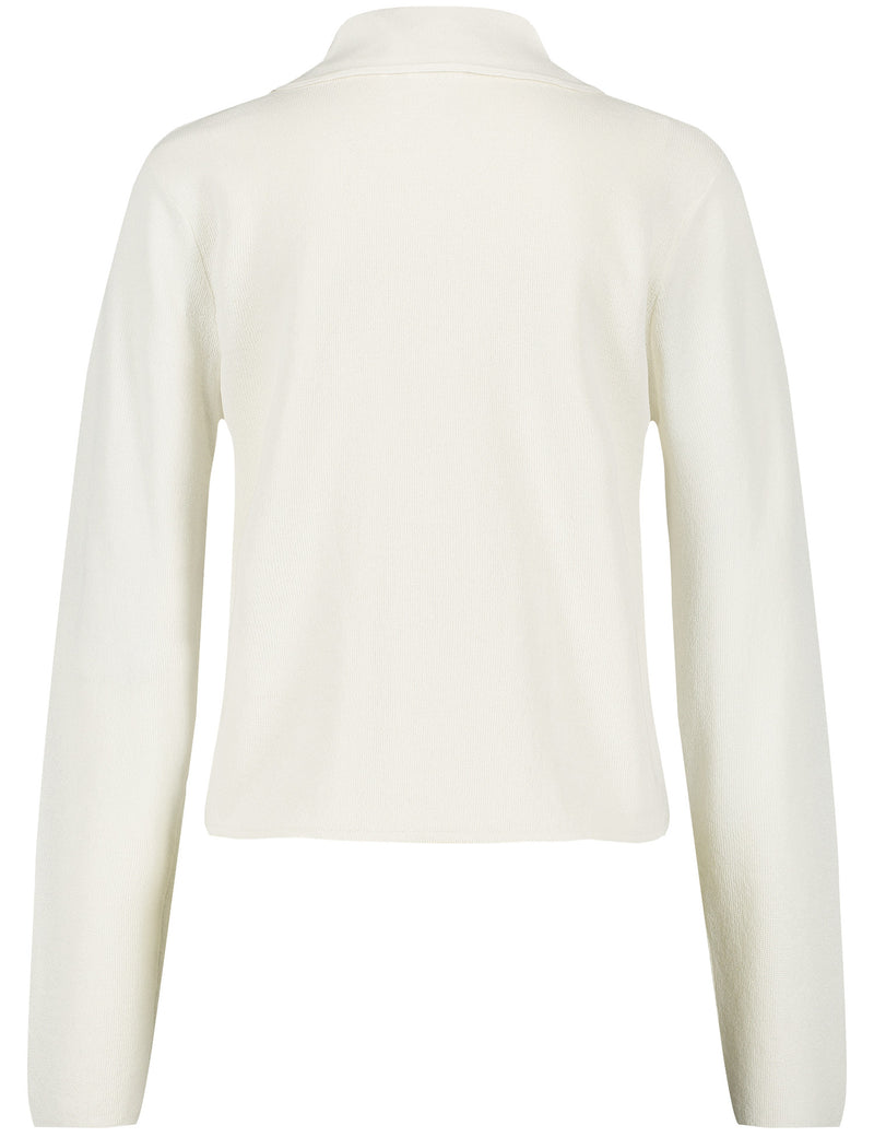 Joyful Vibes Button Jacket - Off White