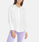 Powered Blue Blouse - Off White
