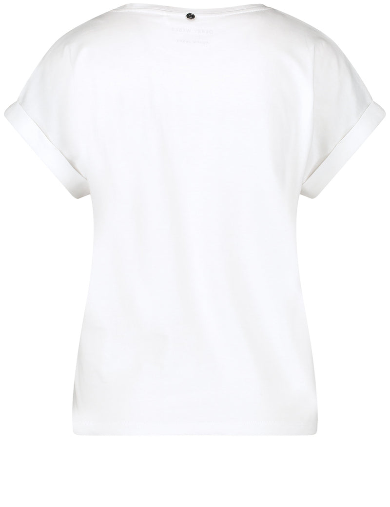 Joyful Vibes Short Sleeve T-Shirt - Off White