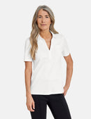 Joyful Vibes Polo - Off White