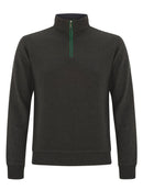 George Zip Top - Charcoal