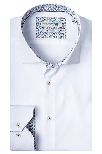 Modern Fit Shirt - White