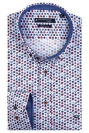 Regular Fit Print Shirt - Red