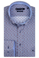 Regular Fit Print Shirt - Red