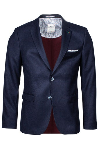 Plain Robert Blazer - Dark Navy