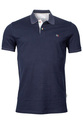 Signature Plain Polo - Dark Navy