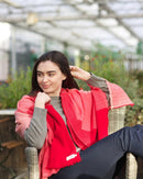 Gracie Stole - Red Delight