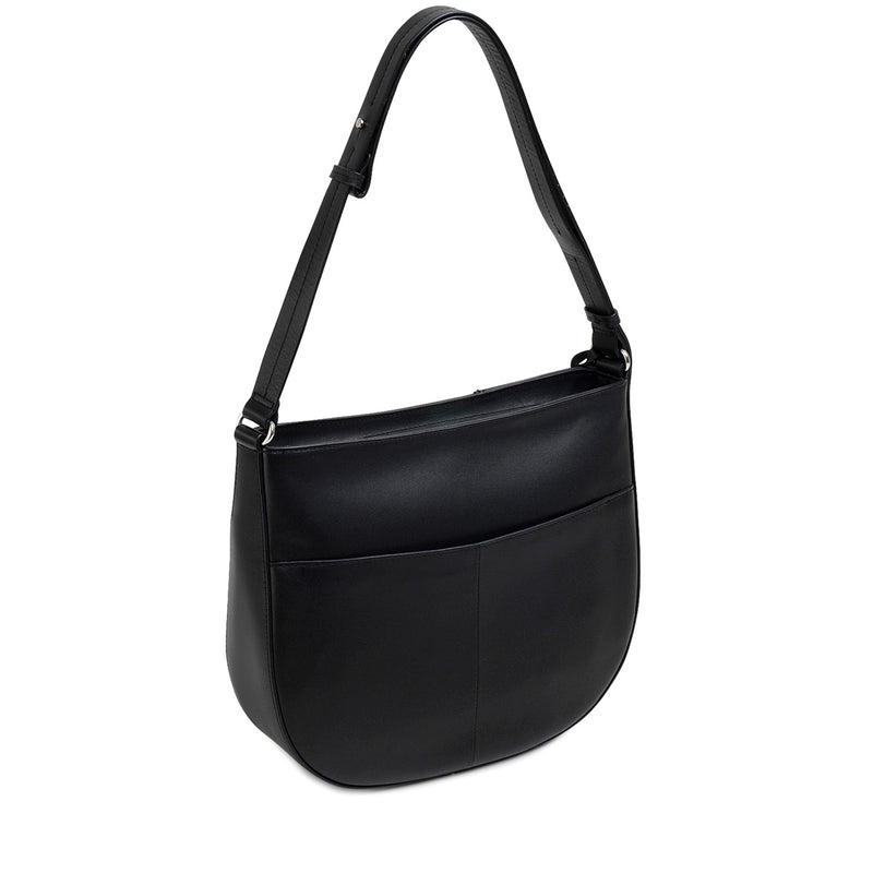 Lge Ziptop Shoulder - Black