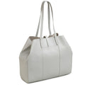 Lge Open Top Tote - Aluminium