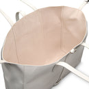 Lge Open Top Tote - Aluminium